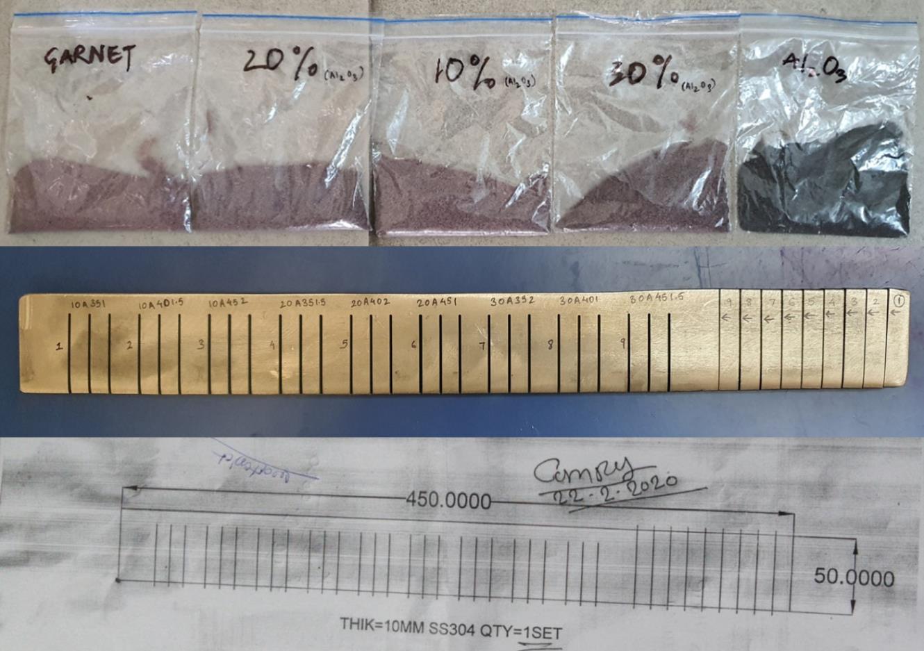 Comparative Analysis on Machinability by Abrasive Water Jet Machining Image